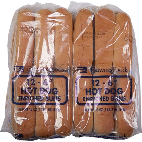 BIMBO BAKERIES 10" HOT DOG BUNS 6 CT / 19 OZ - $2.99 at Costco