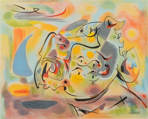 andre masson colour lithograph signed bukowskis