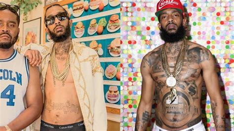 Meanings behind Nipsey Hussle's Tattoos (New Images) - Also Celebrities ...