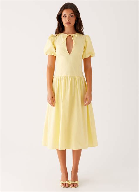 midi dresses yellow 15