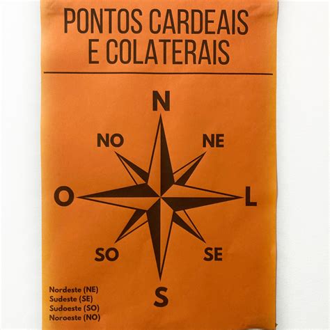 Pontos Cardeais E Colaterais 4 Ano - 8