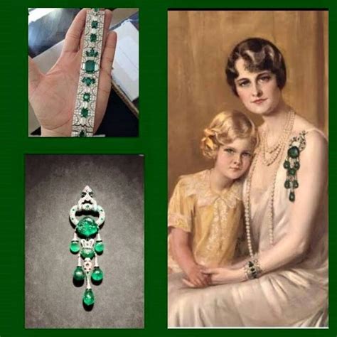 The diamond and emerald jewels of cereal heiress, Marjorie Merriweather Post: Ms. Post was ...