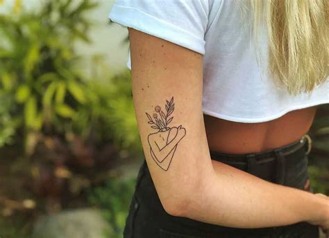 Fotos De Tatuagem Minimalista - Tatuagens Minimalista: estilo e fotos inspiradoras | Focalizando