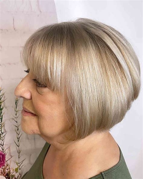 28 Stylish Wedge Haircuts for Women Over 60 - Hairstyles VIP