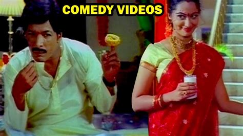 Kannada Comedy Videos || Kashinath First Night Comedy Scene ...