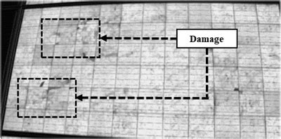 el image  cell cracked pv module  invisible damage  naked eye