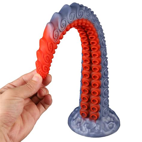 SETOXYX Tentacle Monster Dildo Sex Toys, 19.69" Long Dragon Dildo with