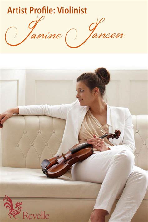 Artist Profile: Violinist Janine Jansen | Janine jansen, Violinist, Learn violin