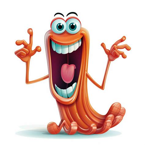 Tickle 2d cartoon vector illustration on white background 30694195