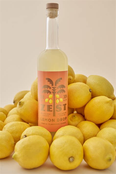 zest lemon drop vodka launches  florida bevnetcom
