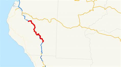 Avenue Of The Giants - Wikipedia - Avenue Of The Giants California Map | Printable Maps