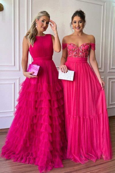Vestidos Madrinha Pink