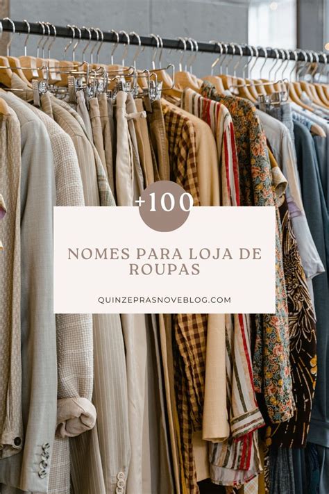 Nome De Lojas De Roupa - Ideias de nomes para loja de roupas | Nome de loja, Lojas de moda ...