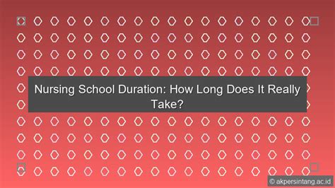 how long does it take to do nursing