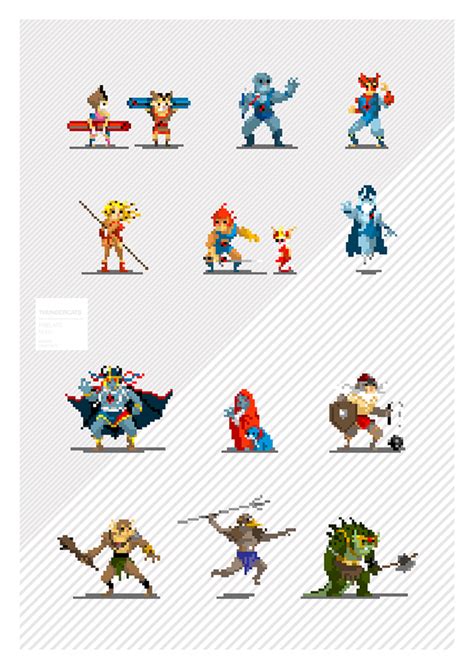 Pixel Art Characters :: Behance
