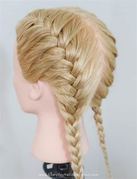 french braid  beginners everyday hair inspiration french braids