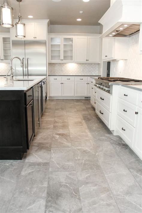 White Kitchen Floor Tiles: The Perfect Choice For A Modern And Chic ...