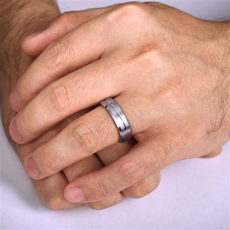 men 6mm wedding band 1