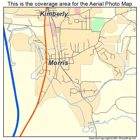 Aerial Photography Map of Morris, AL Alabama