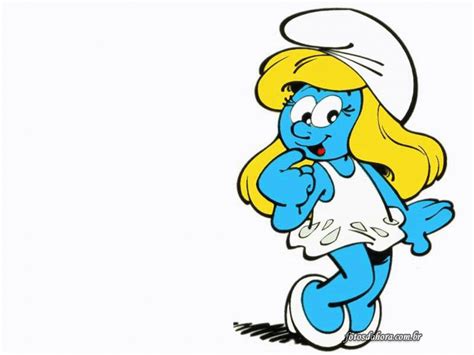 Blue Chicks Are Hot: Smurfette