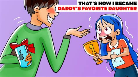 That's How I Became Daddy's Favorite Daughter | Animated Story - YouTube
