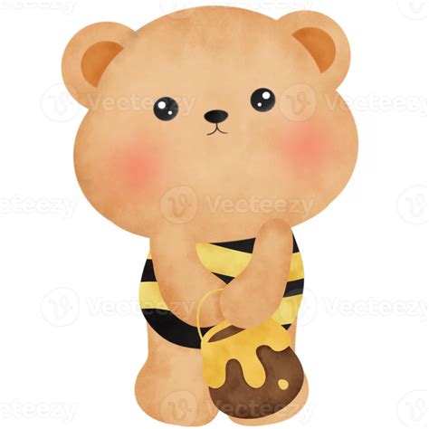 teddy bear honey . 41310252 PNG