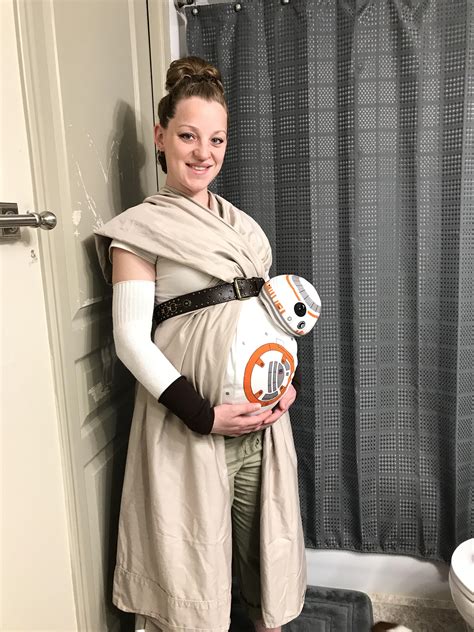 My pregnant wife’s Halloween costume last year. Thought this sub might ...