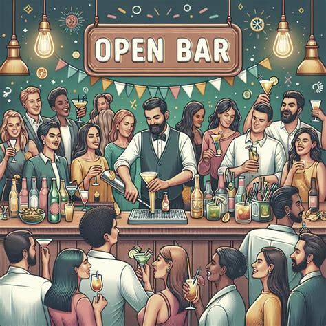O Que Significa Open Bar - Guia Completo para Organizar uma Festa Open Bar Inesquecível