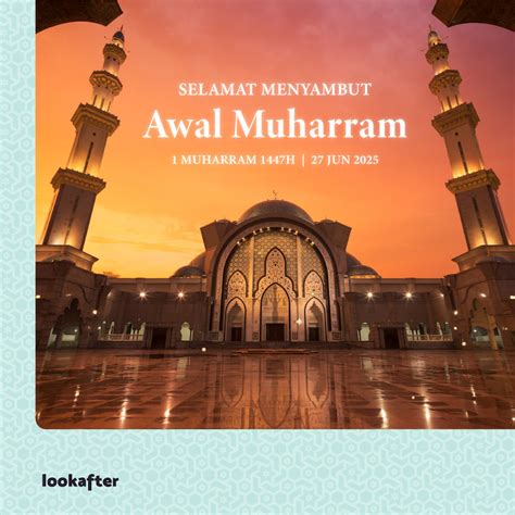 selamat menyambut awal muharram  lookafter