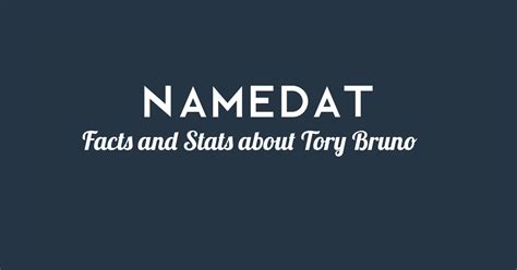 tory bruno net worth