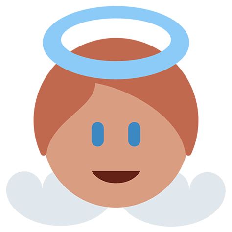 Printable Angel Emoji