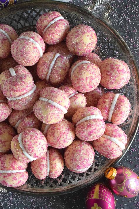 Glittery Sugar Plum Cookies - Lord Byron's Kitchen
