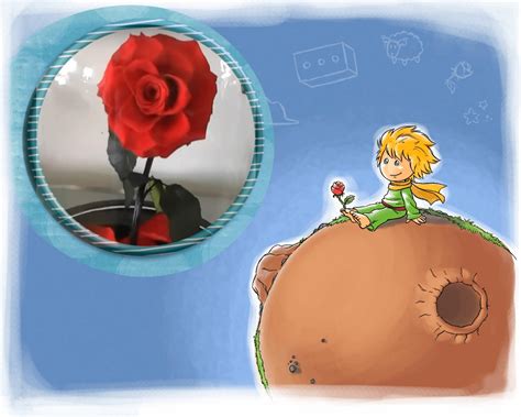 A Rosa Do Pequeno Principe - O Pequeno Príncipe E A Rosa - NAZAEDU