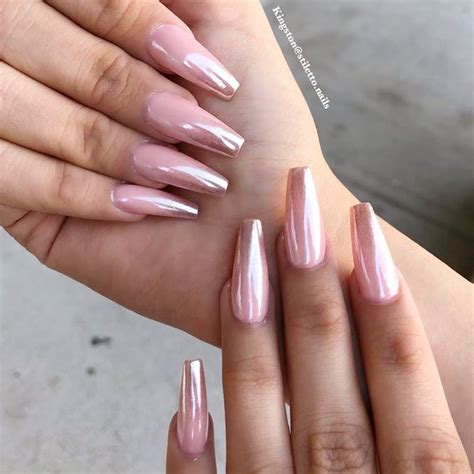 2019 coffin nail trends; nail colors 2019; Summer nail colors 2019 ...