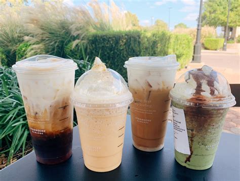 Starbucks Iced Drinks Menu