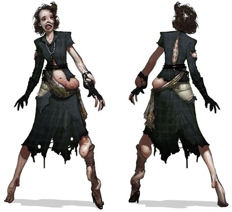 Mutated Woman Art - BioShock 2 Art Gallery