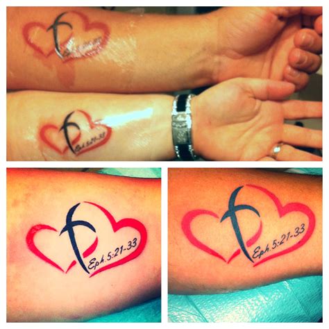 husband wife tattoo ideas 8