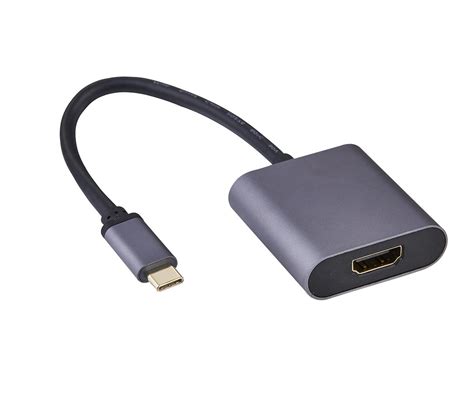 MAG Kabel - Adapter USB C to HDMI, aluminum, USBC male to HDMI female ...