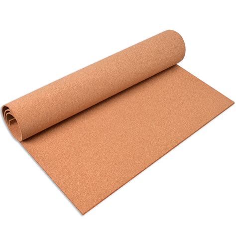 YCCYYCCY Cork Board Roll, 1/4" (6mm) Thick Cork Boards for Walls, 16 ...