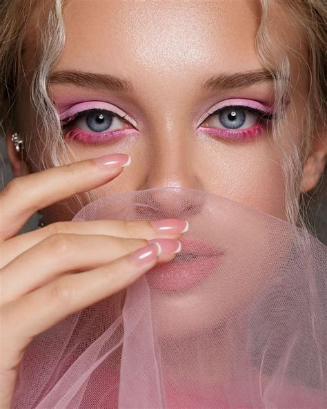Flower Makeup, Pink Makeup, Eye Makeup, Hair Makeup, Commercial ...