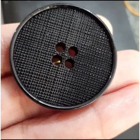 jual kancing jumbo jas kancing hitam mm satuan shopee indonesia