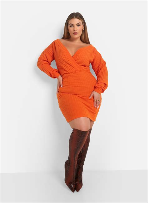 bodycon plus size dresses 5