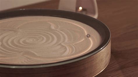 SANDSARA: The kinetic sand sculpture that draws infinite patterns on sand.