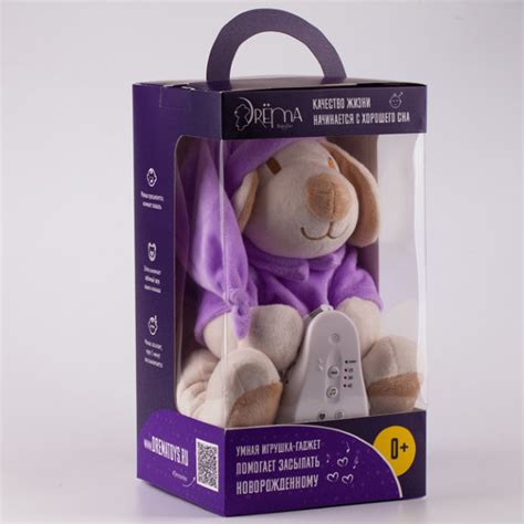 Игрушка для новорожденных с белым и розовым шумом Drema BabyDou 114 ...