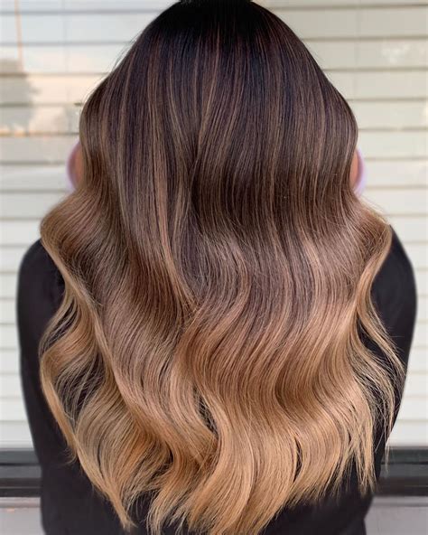 caramel ombre hair