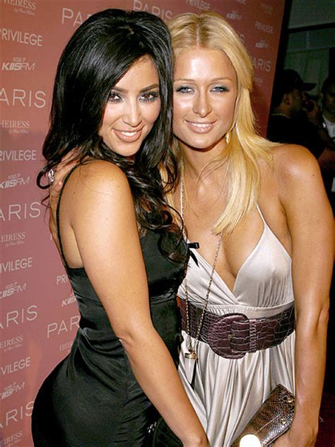 Kim Kardashian West with Paris Hilton in Ibiza in 2006: Photo : People.com