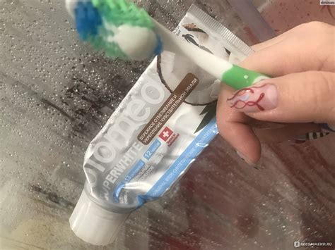 Отбеливающая зубная паста Biomed SUPERWHITE с кокосовым маслом ...