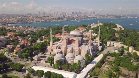 Aerial View of Hagia Sophia, Stock Footage | VideoHive