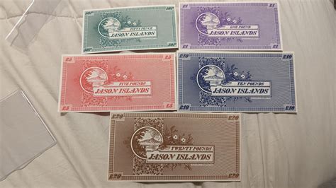 Jason Islands currency : r/papermoney