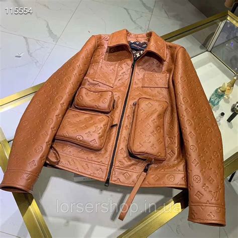 Купить Куртка Louis Vuitton с карманами Utility с тиснёным узором ...